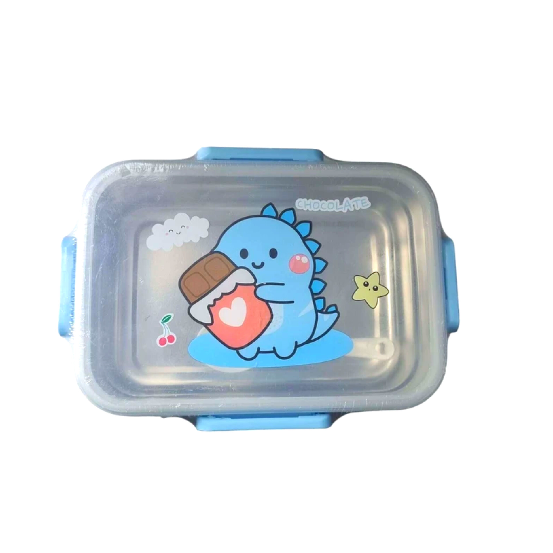 ظرف غذای استیل کودک طرح فانتزی با بدنه مقاوم و محفظه ضدزنگ