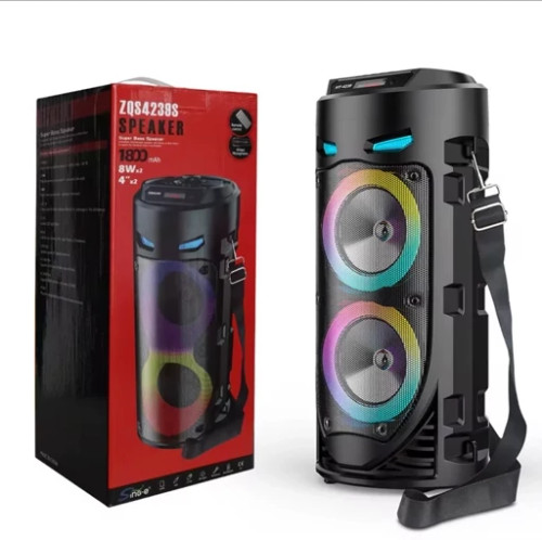 اسپیکر بلوتوثی ZQS-4239 همراه میکروفن و رقص نور RGB
