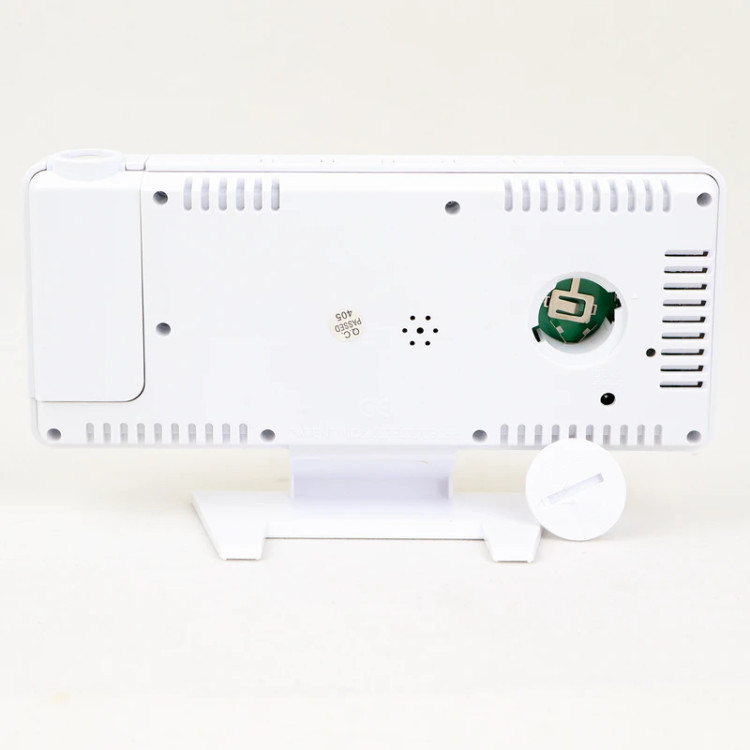 ساعت رومیزی دیجیتال پروژکتوردار طرح بامبو مدل DS-5718LW