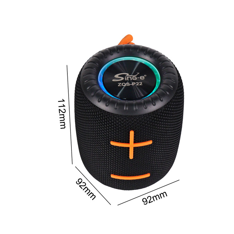 اسپیکر بلوتوثی قابل حمل SING-E مدل ZQS-P22