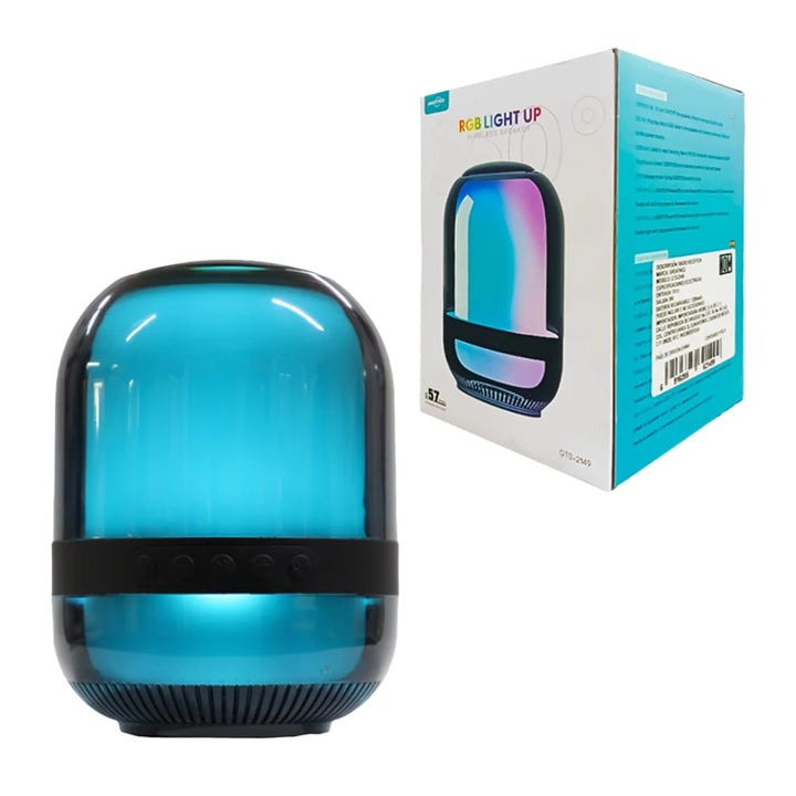 اسپیکر بلوتوثی قابل حمل GTS-2149 با نورپردازی RGB