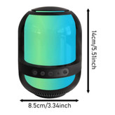 اسپیکر بلوتوثی قابل حمل GTS-2149 با نورپردازی RGB