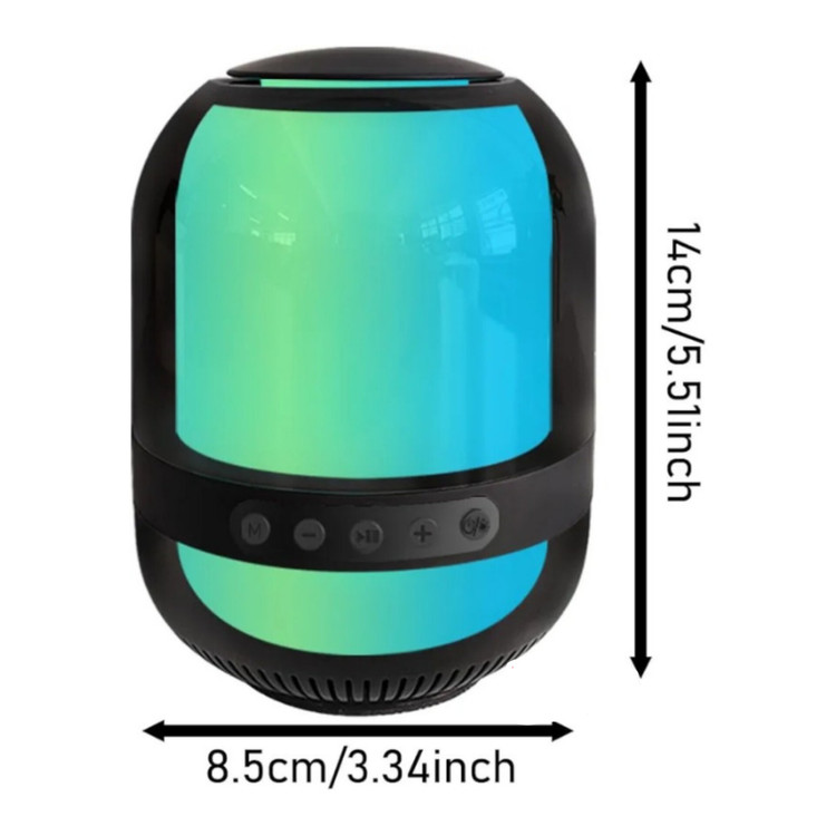 اسپیکر بلوتوثی قابل حمل GTS-2149 با نورپردازی RGB
